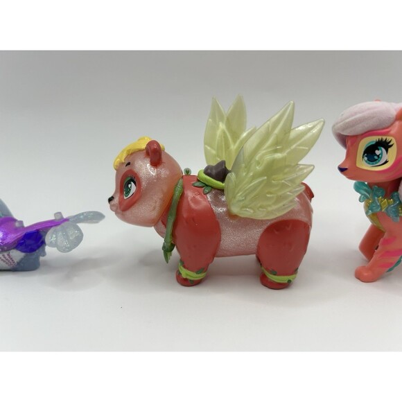 Hatchimals Pixies Riders Glider Figure Lot of 3 Tigrette, Shimmer Narwhal, Pando - Picture 8 of 15